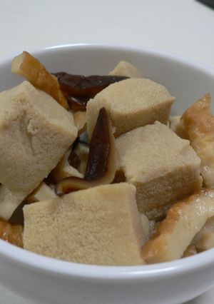 お弁当シリーズ★高野豆腐の含め煮-レシピのメイン写真