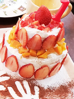 1歳の誕生日ケーキ☆豪華で簡単!-レシピのメイン写真