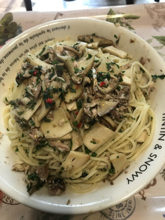 秋刀魚とエリンギのパスタ-レシピのメイン写真