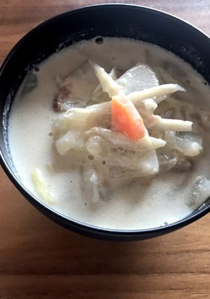 シチューリメイク☆豆乳デトックススープ-レシピのメイン写真