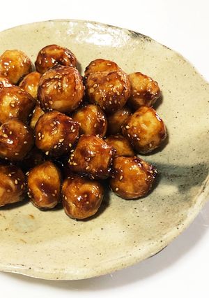 肉団子？ぃ〜ぇ 里芋ですょ♪-レシピのメイン写真