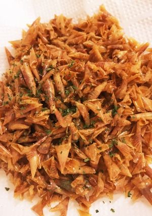 鯛の鱗揚げ♪ビールのおつまみに！-レシピのメイン写真