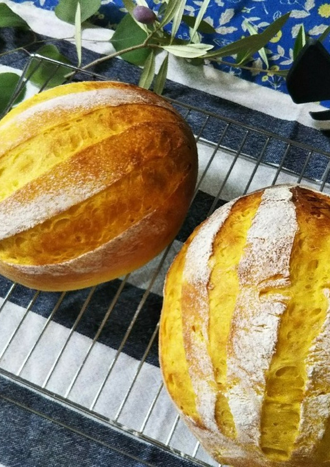 しっとりふわふわのかぼちゃパン-レシピのメイン写真