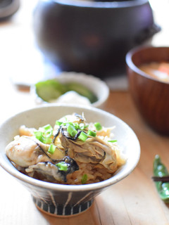簡単!土鍋で牡蠣ご飯♪-レシピのメイン写真
