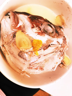 鯛の骨蒸し レンジで簡単-レシピのメイン写真