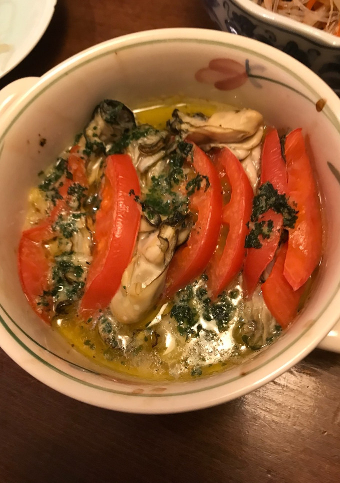 牡蠣のトマト焼き-レシピのメイン写真