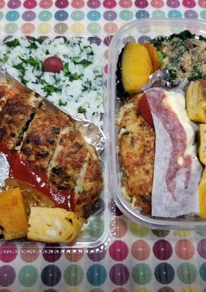 鶏挽肉に大根入りハンバーグ-レシピのメイン写真