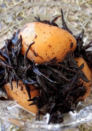 【やまなしの食】じゃが芋とひじきの煮もの-レシピのメイン写真