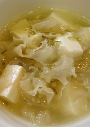 漢方医お勧め！豆腐と白キクラゲの煮込み-レシピのメイン写真