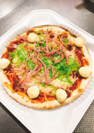 小さなモッツァレラみたいな☆おめかしピザ-レシピのメイン写真