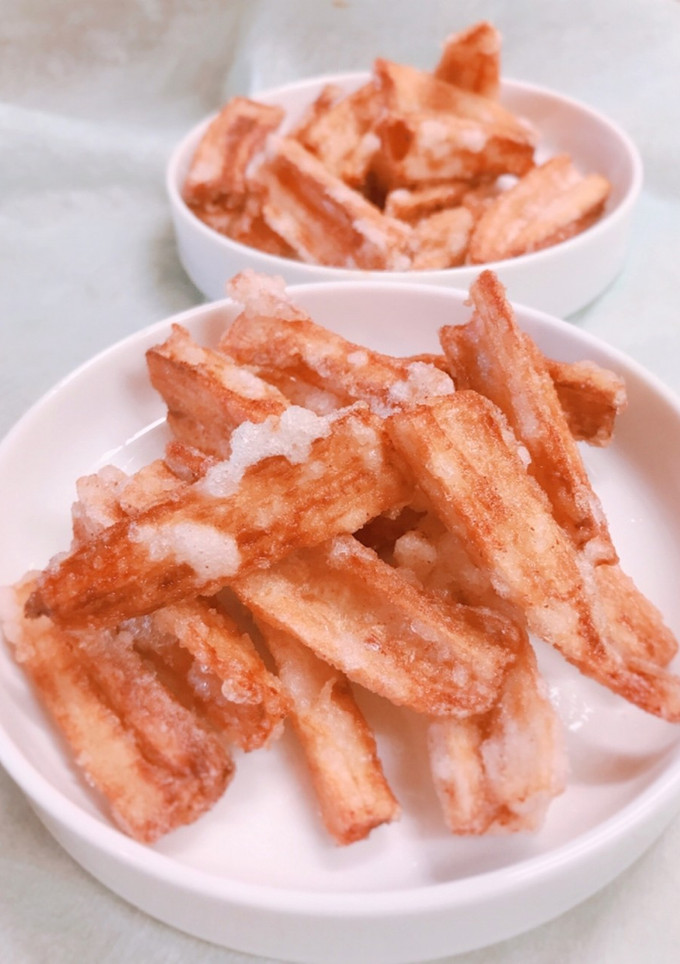 やみつき♪れんこん揚げ☆塩味☆-レシピのメイン写真