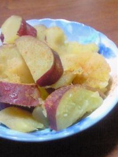 素材のお味♪さつまいもと林檎の煮物-レシピのメイン写真