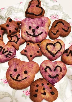 HMで簡単さつまいもクッキー-レシピのメイン写真