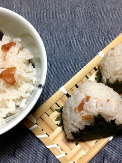 梅干しで♪梅ご飯♪-レシピのメイン写真