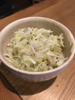 酵素たっぷりキャベツの粒マスタード和え -レシピのメイン写真