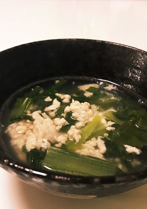 断糖レシピ 鶏と野菜の中華スープ-レシピのメイン写真