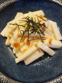 長芋と梅干しの青じそ風味つゆ和え-レシピのメイン写真