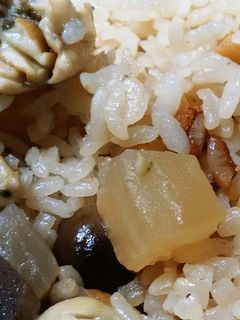 おでんの残り汁で牡蠣の炊き込みご飯-レシピのメイン写真