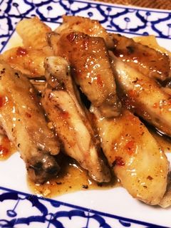 鶏スペアリブのエスニック照り焼き-レシピのメイン写真