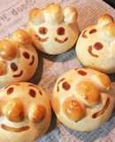 チョコ不使用アンパンマンぱん♪捏ねず簡単