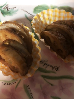 蓮根の肉詰め-レシピのメイン写真