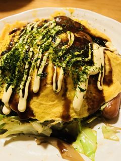 玉子をのせる系★オムレツWソース焼きそば-レシピのメイン写真