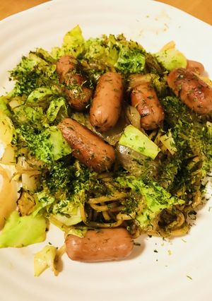 ウスター＆トンカツソースの焼きそば-レシピのメイン写真