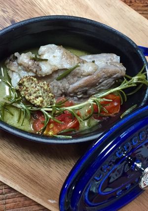 簡単時短！ポークスペアリブの白ワイン煮-レシピのメイン写真