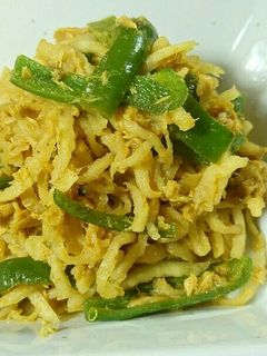 切り干し大根とツナのカレー炒め煮-レシピのメイン写真