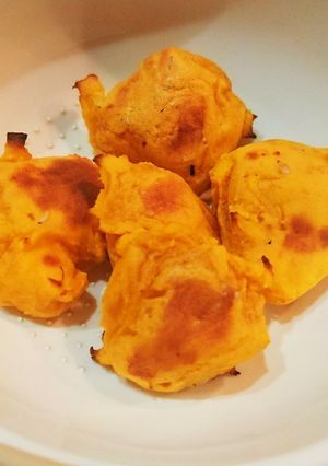 【離乳食】グリルdeかぼちゃのおやき-レシピのメイン写真