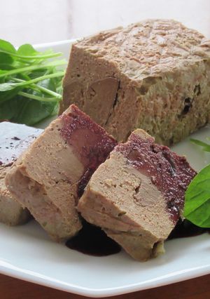 鶏レバーと鶏ひき肉のテリーヌ-レシピのメイン写真