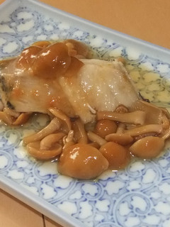 カレイの煮付け なめこ入り-レシピのメイン写真