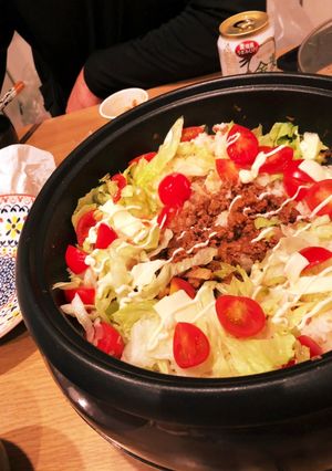簡単時短！ホットプレートでタコライス-レシピのメイン写真