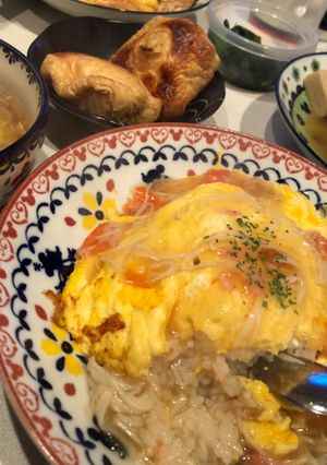 超簡単！酢不要の塩ダレの天津飯-レシピのメイン写真