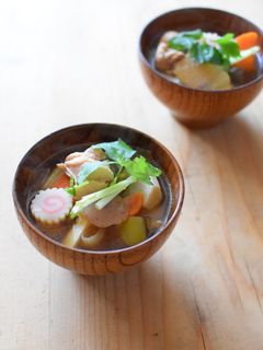 美味!簡単!シンプルなお雑煮♪-レシピのメイン写真