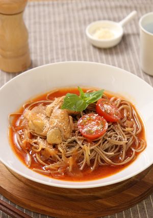 濃厚コク旨♪トマトチーズ鶏そば-レシピのメイン写真