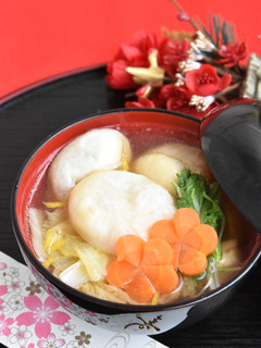 鶏肉と白菜のお雑煮【お正月】-レシピのメイン写真
