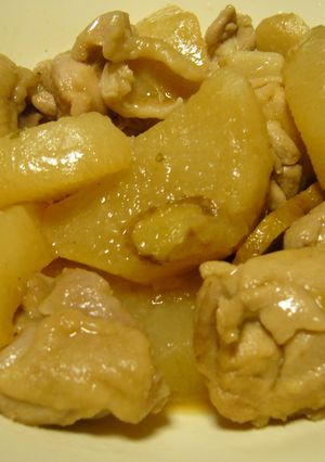 恵子さんの煮物♡大根の鶏肉しょうが煮-レシピのメイン写真