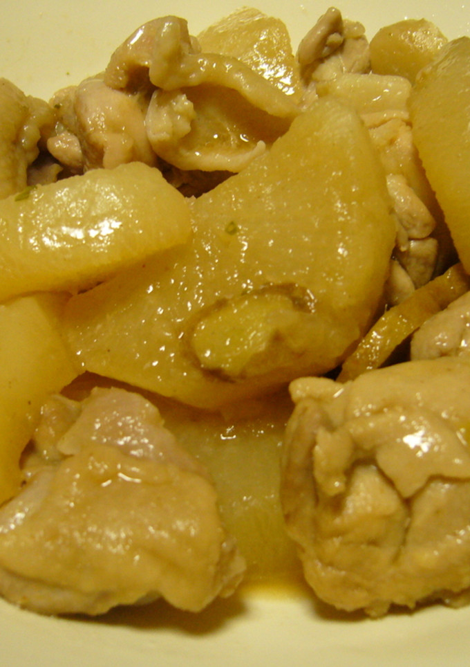 恵子さんの煮物♡大根の鶏肉しょうが煮-レシピのメイン写真