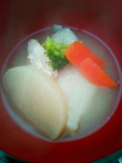 簡単雑煮風煮物-レシピのメイン写真