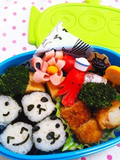 幼児のお弁当に☆簡単のり巻きおにぎり-レシピのメイン写真