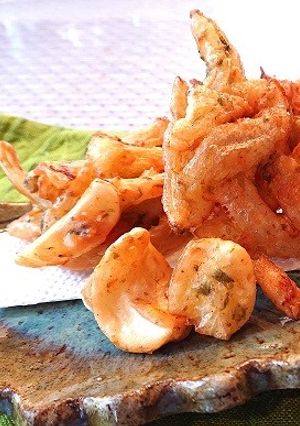 【伝統野菜】ゆりねの北海かき揚げ-レシピのメイン写真
