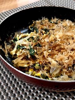 豚ひき肉ともやしのとん平焼風-レシピのメイン写真
