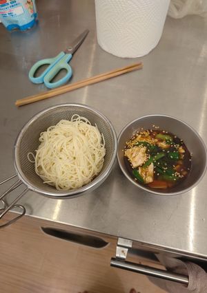 スポーツ応援そうめん-レシピのメイン写真