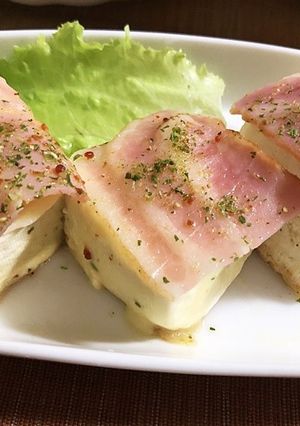 簡単♪チーズベーコン豆腐-レシピのメイン写真