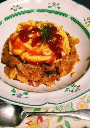 想い出！オムライス♪(^q^)-レシピのメイン写真