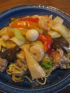 本格中華 五目あんかけやきそば(中華飯)-レシピのメイン写真