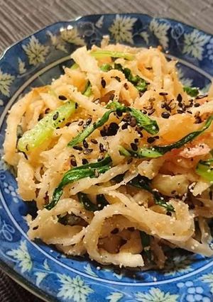 切り干し大根の明太子ゴマ油炒め-レシピのメイン写真