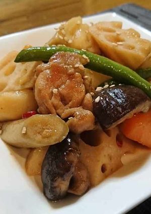 筑前煮~中華風~×SHiBORO-レシピのメイン写真