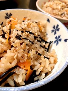 簡単♪ツナとひじきの炊き込みご飯-レシピのメイン写真